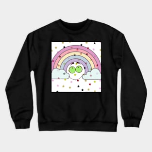 Rainbow and star Crewneck Sweatshirt